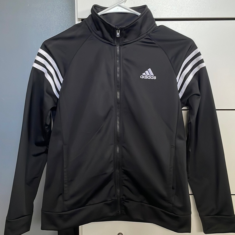 Girls XL Adidas Zip Up